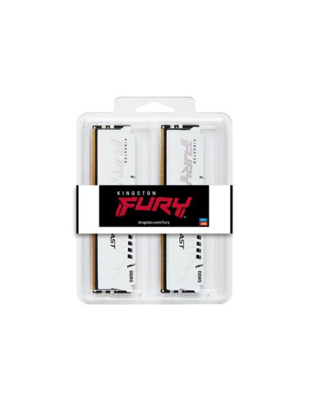 Kingston Technology FURY Beast 64GB 6000MT/s DDR5 CL30 DIMM (Kit of 2) White EXPO