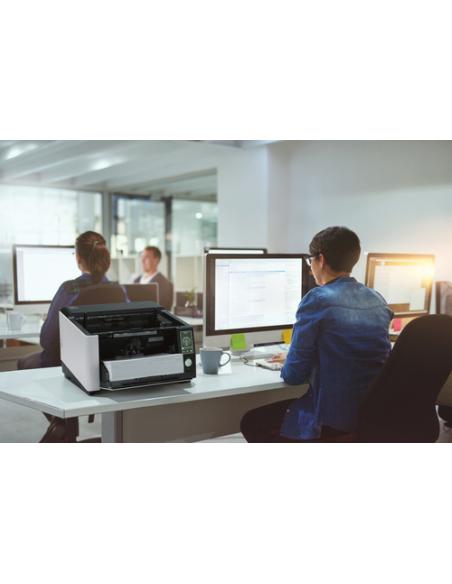 Ricoh fi-8930 Escáner con alimentador automático de documentos (ADF) 600 x 600 DPI A3 Negro, Gris