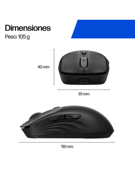 HP Ratón inalámbrico recargable 705