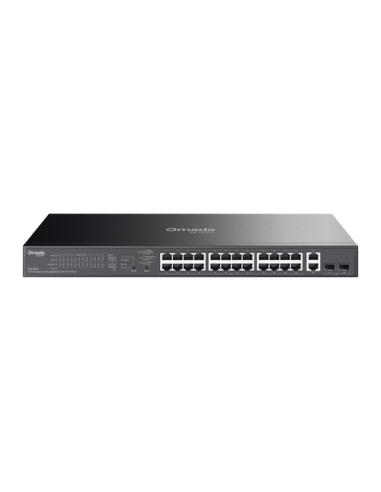 TP-Link ES228GP switch Gestionado L2 Gigabit Ethernet (10/100/1000) Energía sobre Ethernet (PoE) Negro