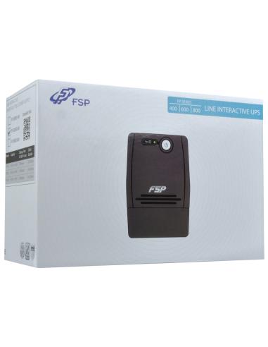 FSP FP 600 sistema de alimentación ininterrumpida (UPS) 0,6 kVA 360 W 2 salidas AC