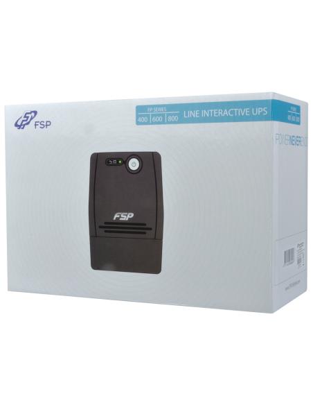 FSP FP 600 sistema de alimentación ininterrumpida (UPS) 0,6 kVA 360 W 2 salidas AC