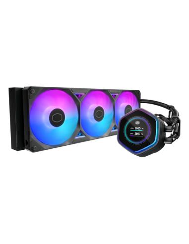 Cooler Master MasterLiquid Atmos II 360 LCD Black Procesador Sistema de refrigeración líquida todo en uno 12 cm Negro 1 pieza(s)