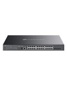 TP-Link SG5428XMPP switch Gestionado L3 Gigabit Ethernet (10/100/1000) Energía sobre Ethernet (PoE) Negro