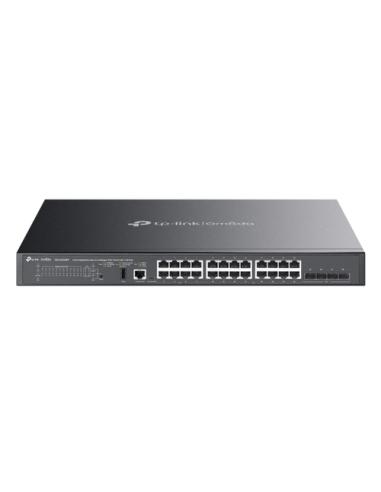TP-Link SG5428XMPP switch Gestionado L3 Gigabit Ethernet (10/100/1000) Energía sobre Ethernet (PoE) Negro