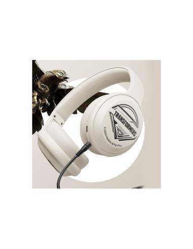 Auriculares Transformers TF-G06 Bluetooth y Jack 3.5 mm Airazor Beige de Diadema