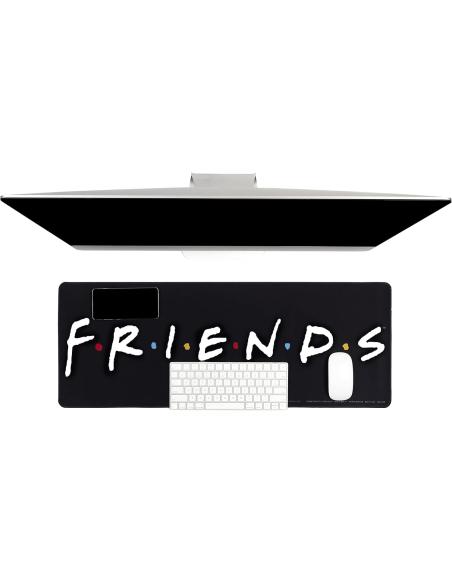 Alfombrilla de Escritorio Friends 80 x 30 cm Antideslizante para Teclado y Ratón