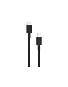 Cable Nubbeh Borealis USB-C a USB-C 1,5 m 3A Negro de Silicona Líquida