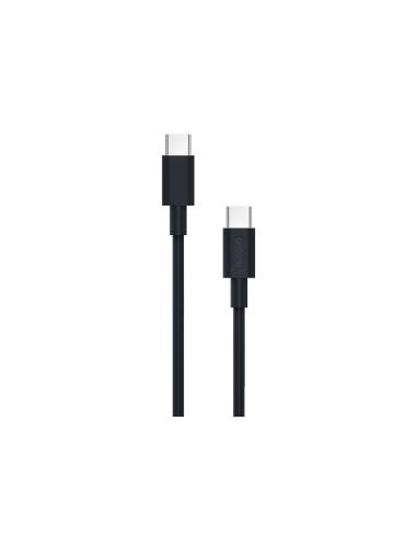 Cable Nubbeh Borealis USB-C a USB-C 1,5 m 3A Negro de Silicona Líquida