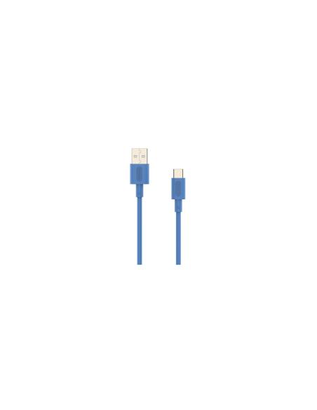 Cable Nubbeh Elisium USB-C a USB-A 1 m 3A Azul TPE
