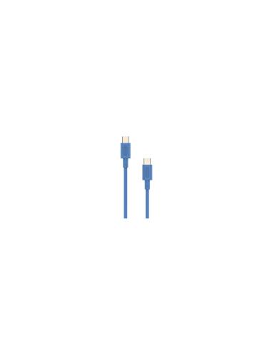 Cable Nubbeh Elisium USB-C a USB-C 1 m 3A Azul TPE