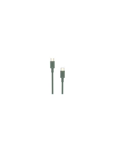 Cable Nubbeh Elisium USB-C a USB-C 1 m 3A Verde TPE
