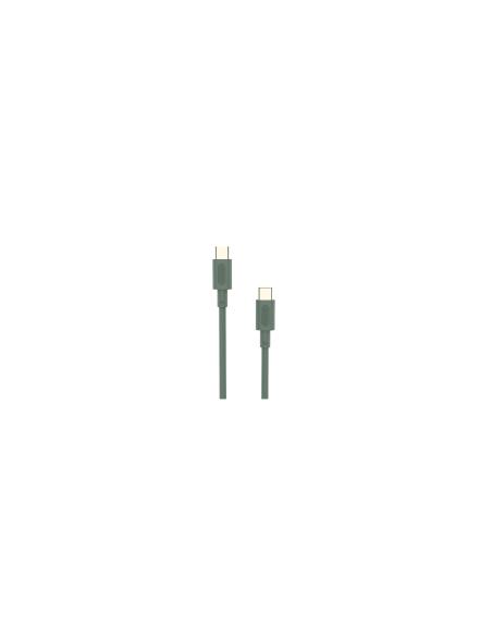 Cable Nubbeh Elisium USB-C a USB-C 1 m 3A Verde TPE