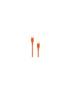 Cable Nubbeh Elisium USB-C a USB-C 1 m 3A Naranja TPE