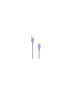 Cable Nubbeh Elisium USB-C a USB-C 1 m 3A Lila TPE