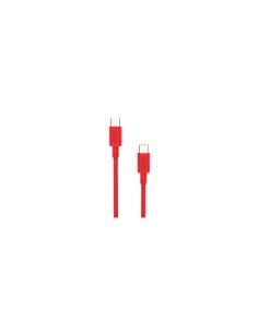 Cable Nubbeh Elisium USB-C a USB-C 1 m 3A Rojo TPE