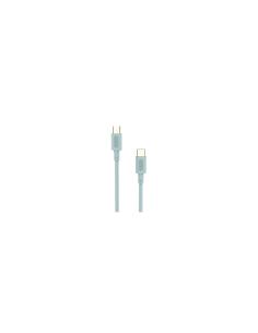 Cable Nubbeh Elisium USB-C a USB-C 1 m 3A Turquesa TPE
