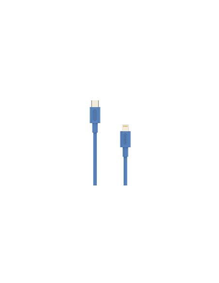 Cable Nubbeh Elisium Lightning a USB-C 1 m 2A Azul TPE