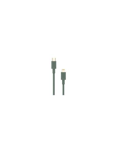 Cable Nubbeh Elisium Lightning a USB-C 1 m 2A Verde TPE