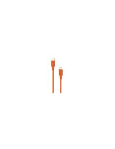 Cable Nubbeh Elisium Lightning a USB-C 1 m 2A Naranja TPE
