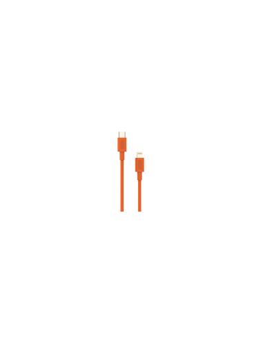 Cable Nubbeh Elisium Lightning a USB-C 1 m 2A Naranja TPE