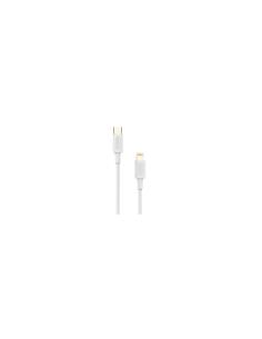 Cable Nubbeh Elisium Lightning a USB-C 1 m 2A Blanco TPE