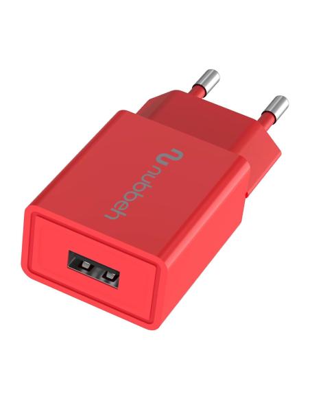 Cargador de Pared Nubbeh Bhoot USB-A 10W Rojo