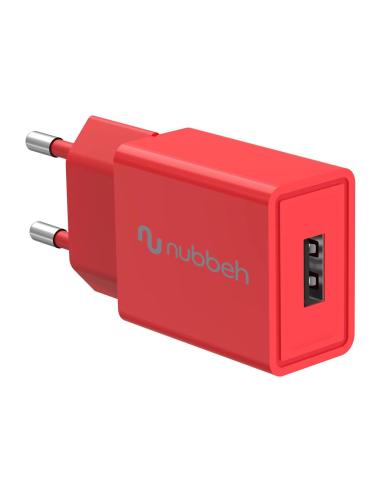 Cargador de Pared Nubbeh Bhoot USB-A 10W Rojo