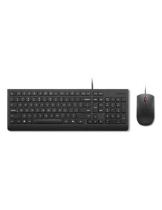 Lenovo 4X31R64414 teclado Ratón incluido Universal USB Alemán Negro