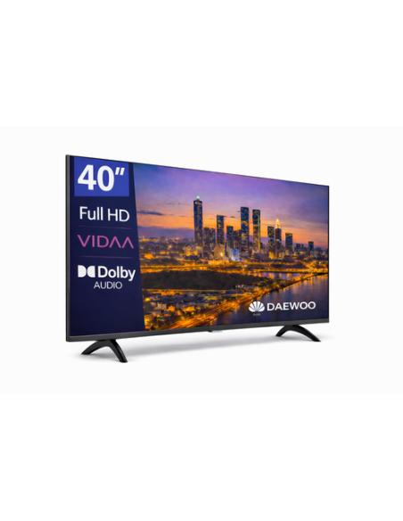 Daewoo 40VB56FV Televisor 101,6 cm (40") Full HD Smart TV Wifi Negro