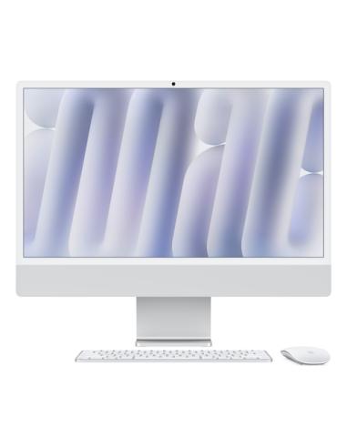 Apple iMac Apple M M4 59,7 cm (23.5") 4480 x 2520 Pixeles PC todo en uno 16 GB 1 TB SSD macOS Sequoia Wi-Fi 6E (802.11ax) Plata