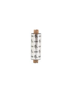 Zebra 3200 Wax/Resin cinta térmica 74 m Negro