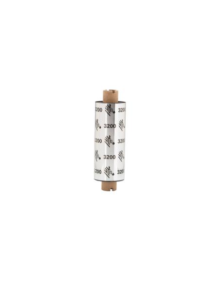Zebra 3200 Wax/Resin cinta térmica 74 m Negro