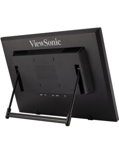 Viewsonic TD1630-3 pantalla para PC 39,6 cm (15.6") 1366 x 768 Pixeles HD LCD Pantalla táctil Multi-usuario Negro