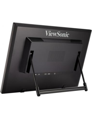 Viewsonic TD1630-3 pantalla para PC 39,6 cm (15.6") 1366 x 768 Pixeles HD LCD Pantalla táctil Multi-usuario Negro