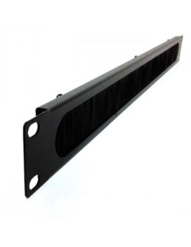 PASACABLES PARA RACK CON CEPILLO 1U SERVER /