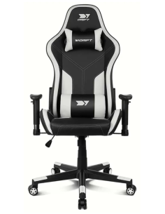 SILLA DRIFT GAMING DR90 PRO V8 NEGRA BLANCA DR90V8W