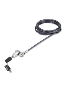 StarTech.com Cable de Seguridad con Candado Universal 3 en 1 para Portátil - Cable Antirrobo Compatible con Noble Wedge&reg;/Nan