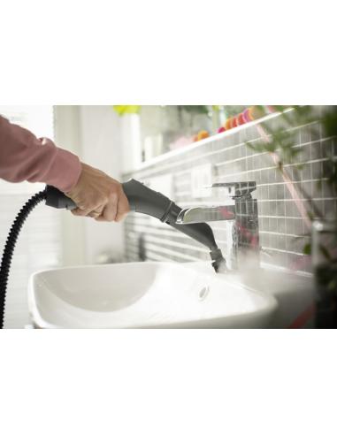 Kärcher SC 3 EasyFix Limpiador a vapor de cilindro 1 L 1900 W Negro, Blanco