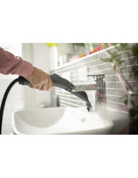 Kärcher SC 3 EasyFix Limpiador a vapor de cilindro 1 L 1900 W Negro, Blanco