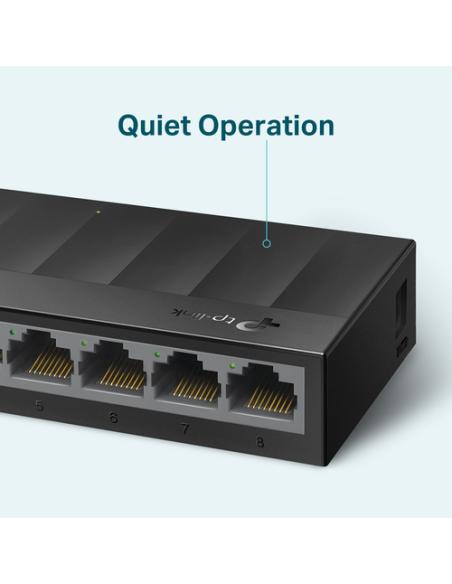 TP-Link LS1008G switch No administrado Gigabit Ethernet (10/100/1000) Negro