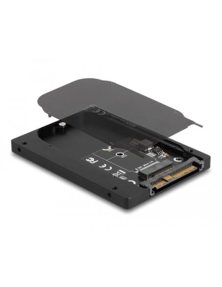 DeLOCK Convertidor de 2.5″ U.2 SFF-8639 a Ranura M NVMe M.2 - 7 mm de altura