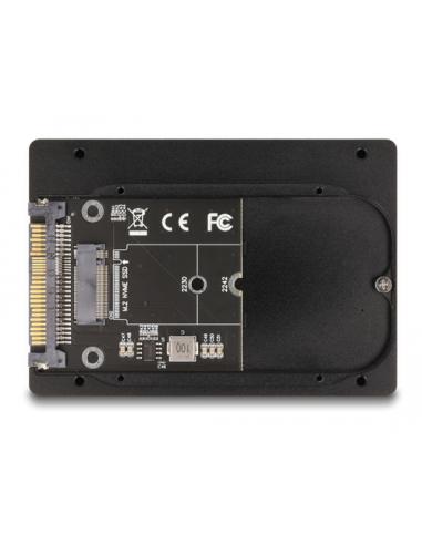 DeLOCK Convertidor de 2.5″ U.2 SFF-8639 a Ranura M NVMe M.2 - 7 mm de altura