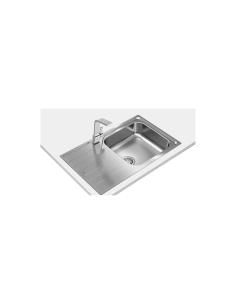 Teka Universe 50 T-XP 1C 1E Max Lavabo sobre-encimera Rectangular Acero inoxidable