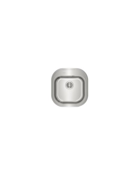 Teka Stylo 1C Lavabo sobre-encimera Plaza Acero inoxidable