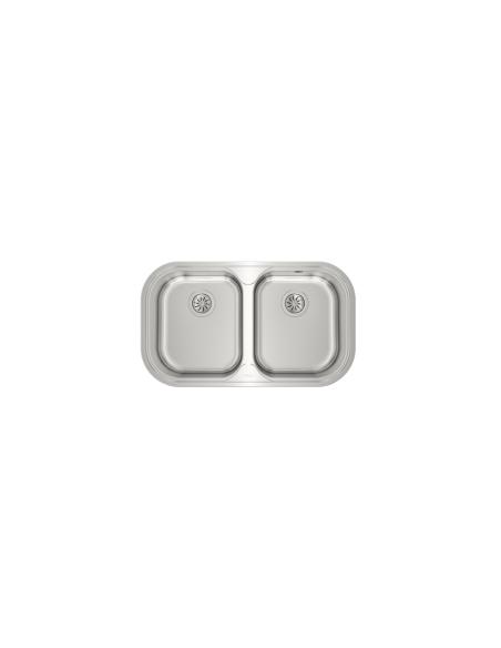 Teka Stylo 2C Lavabo sobre-encimera Rectangular Acero inoxidable