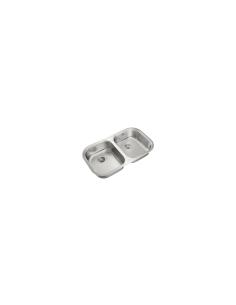 Teka Stylo 2C Lavabo sobre-encimera Rectangular Acero inoxidable 2