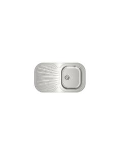 Teka Stylo 1C 1E Lavabo sobre-encimera Rectangular Acero inoxidable