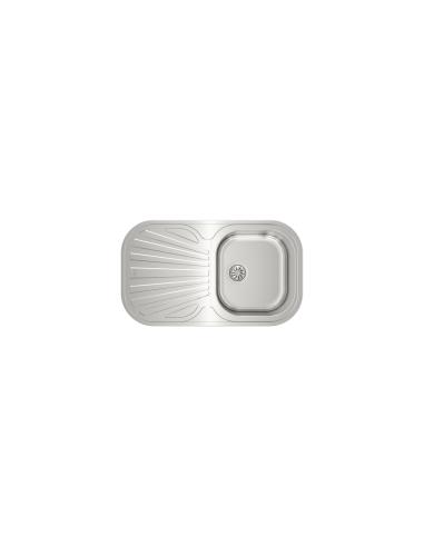 Teka Stylo 1C 1E Lavabo sobre-encimera Rectangular Acero inoxidable