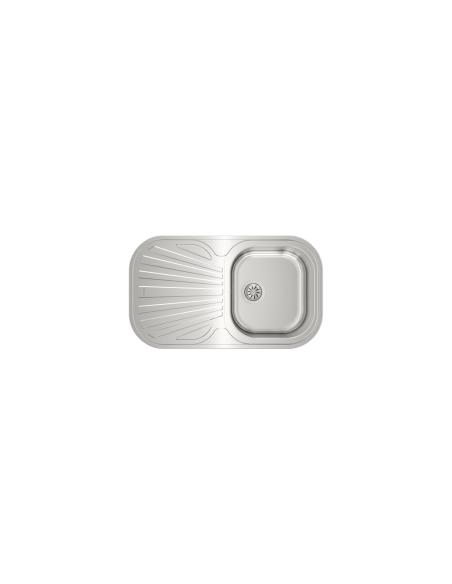 Teka Stylo 1C 1E Lavabo sobre-encimera Rectangular Acero inoxidable